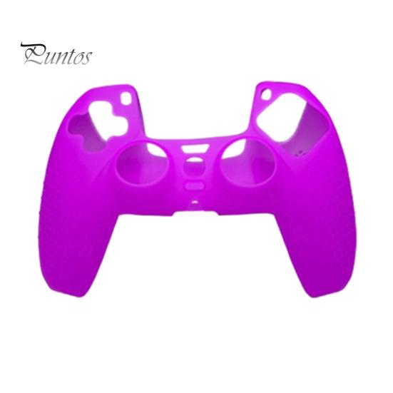 

Силиконовый чехол для геймпада, нескользящая ручка, крышка с точным расположением отверстий, защита от царапин, улучшенная ручка контроллера, защитный чехол для фиолетовый