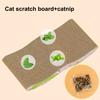 Verdickende Wellpappe Kratzfestes Verschleißfestes Katzenkratzbrett Katzenkratzmatte Katzenspielzeug Heimtierbedarf