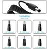 DC 15V 1A Adapter Charger Charging Cable Cord For Peak 450A 500A 600A 800A 1000A Auto Battery Booster Jump Starter, Compatible Beatit,Tacklife,Gooloo