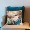 Aventurine HHonkai Star Rail HSR Cushion Cover Pillow Cover Decor Pillowcase Printed Cushion Case For Couch