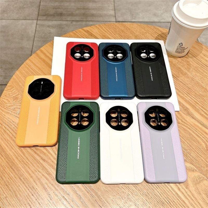 Pouzdro Pro Honor Magic 6 Pro 7Pro 5 5G Módní Luxusní Kožené Zadní Kryt Pro Magic7 6 5Pro Telefon Pevná Skořápka Nárazuvzdorný Nárazník