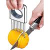Citronskärare Fruktsplitter Lökkniv Rostfritt Stål Ultratunn Hushållsredskap för att Skära Grönsaker Köksredskap (silver) - jjS