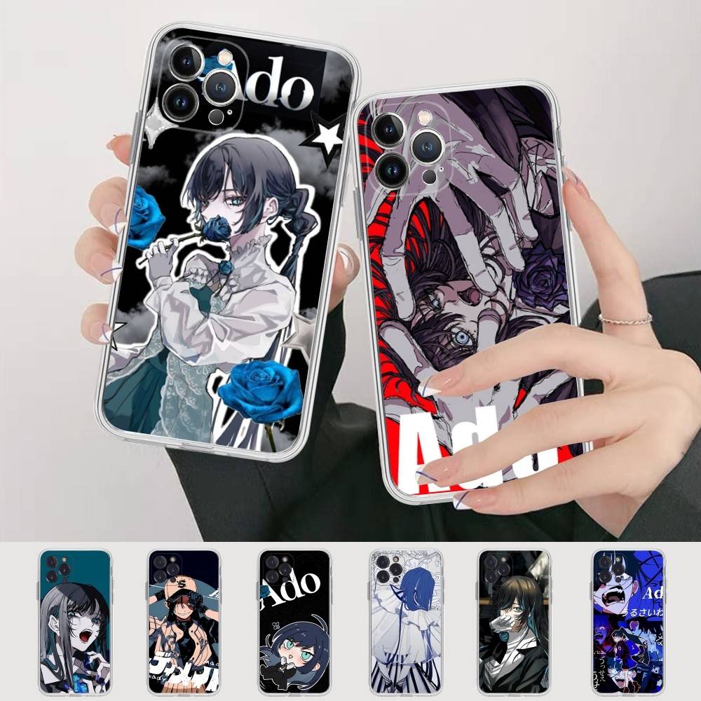 Virtuelle Sängerin Ado Handyhülle Für IPhone 17 16 15 Plus 14 13 Mini 12 11 Pro Max Weiche Hülle