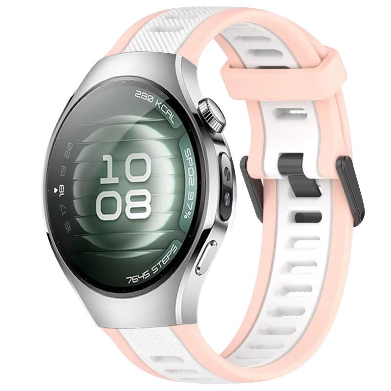 18/20/22mm silicone strap For Huawei watch 5 46mm/Garmin Forerunner 570 970 265 55 165 965 Bracelet Band For Huawei watch 5 42mm