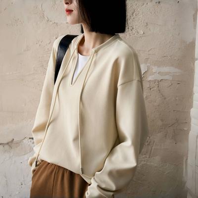 Lente Herfst Nieuwe Fake Twee Stukken Sweatshirts Dames Ronde Hals Lange Mouw Pullovers Vintage Elegant Puur Katoen Alles-match Tops