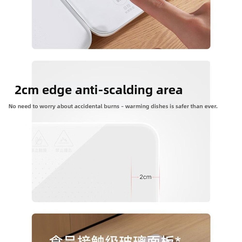 Xiaomi Mijia Foldable Warm Cooking Board, Warm Table Mat, Multi-functional Home Meal Heating Plate, Heat Retaining Table Mat