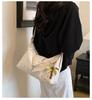 2026 Women's Retro Leather Tote: Large Capacity, Solid Color, Commuting Shoulder & Crossbody Bag