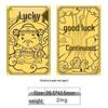 999 Pure Gold Princess Phone & Fridge Stickers: Prosperity, Peace, and Joy