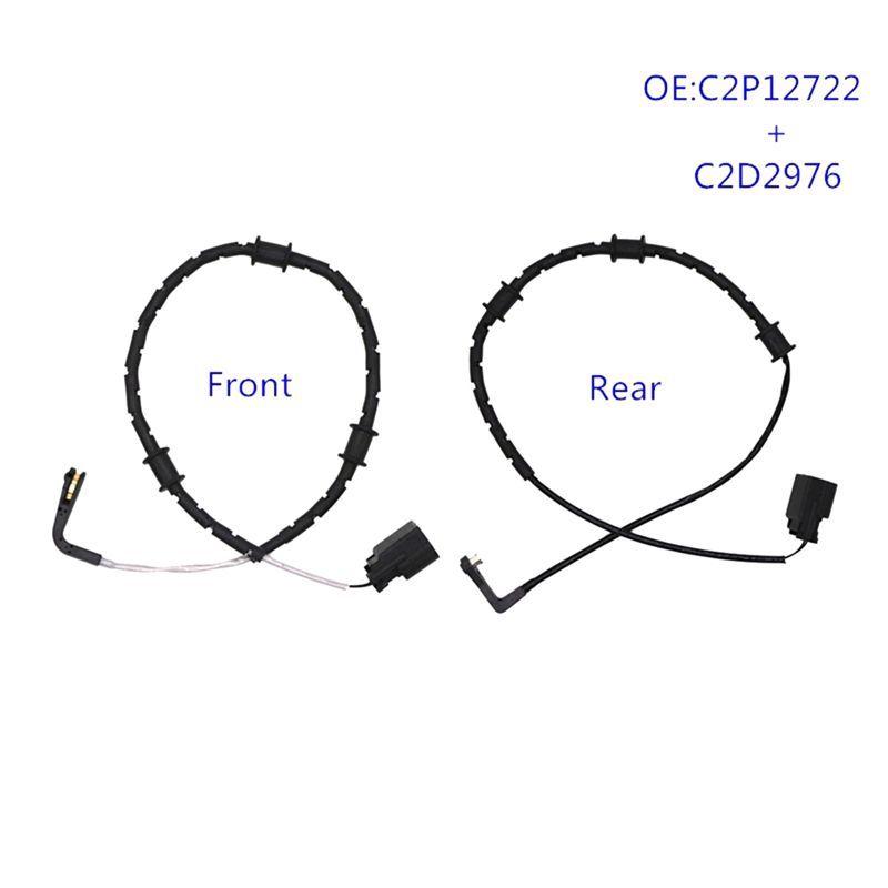 Powerful Disc Brake Pad Wear Sensor Rear Left & Right C2D2976 For Jaguar XF XFR XFR-S XJ XJR XK XKR 2007-2017