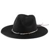 Multi-color Optional Simple Fashion Spring and Summer Women Panama Straw Hat Gentleman's Top Hat Travel Visor