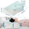 Memory Foam Pillow Sleeping Bed Orthopedic Slow Rebound Butterfly Shaped Pillow for Neck Pain Soft Relax Cervical Neck Stretcher