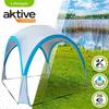 Campingzelt - AKTIVE - 52895 - Wasserdicht - 4 Personen - Abmessungen 320x320x260 cm