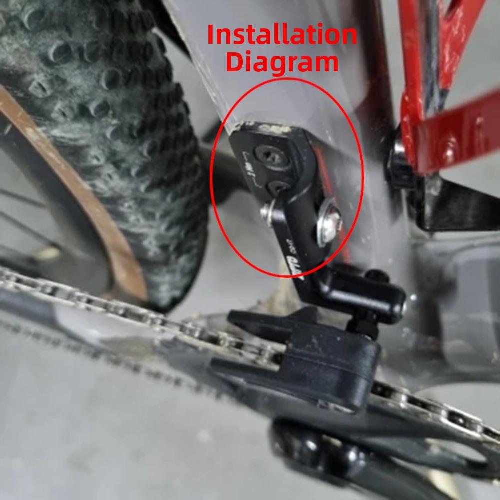 CNC Machined Bicycle Front Derailleur Hanger Bicycle Accessory