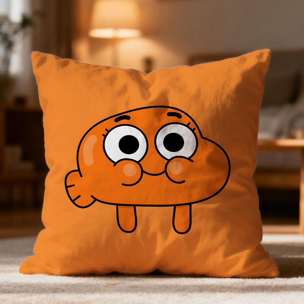 Federa Cuscino Calda T-TThe Amazing World Of Gumball Morbida Lavabile per Divano Letto Viaggio Ufficio