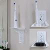 Multifunctional Wall-Mounted Outlet Shelf with Socket Storage for Kitchen or Bathroom