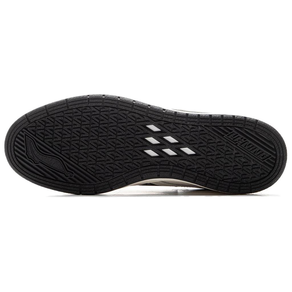 New BILLIONAIRE BOYS CLUB x LiNing Abrasion Resistant Low Top Skateboard Shoes Unisex Black White AEPU079-1