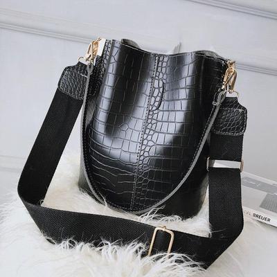 Crossbody kabelka Ansloth Crocodile pro ženy kabelka přes rameno Značka Designer Dámské kabelky Luxusní taška z PU kůže Bucket Bag Kabelka HPS405
