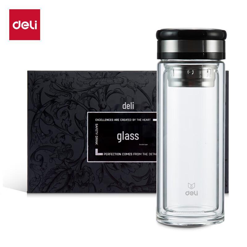 

Deli 8988 Transparent Glass Cup