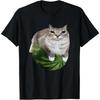 Unisex Watermelon Cat Silly Cat Emoji T-shirt