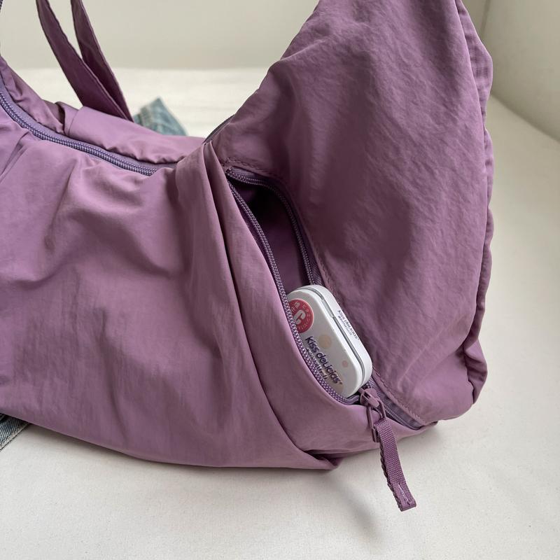 Lightweight Large Capacity Tote Bag Female Shoulder Crossbody Bag Commute Bag
