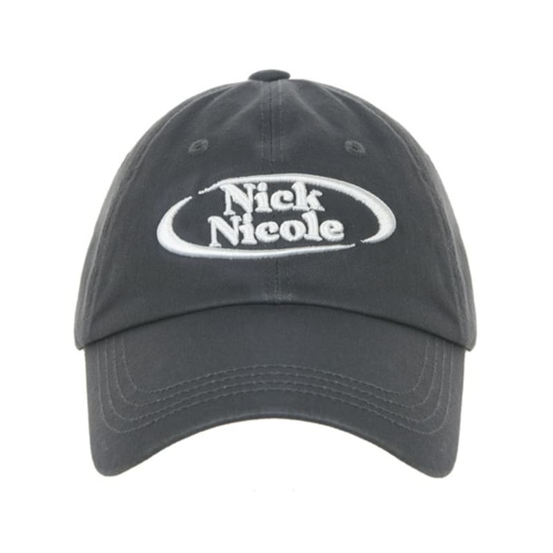 

NICK&NICOLE NICOLE SEOUL CIRCLE BALL cap_CHARCOAL FREE