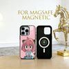 Chibi Girl Phone Case For iPhone17,16,15,14,13,12,11 Plus,Pro Magnetic with Magsafe Wireless Charging