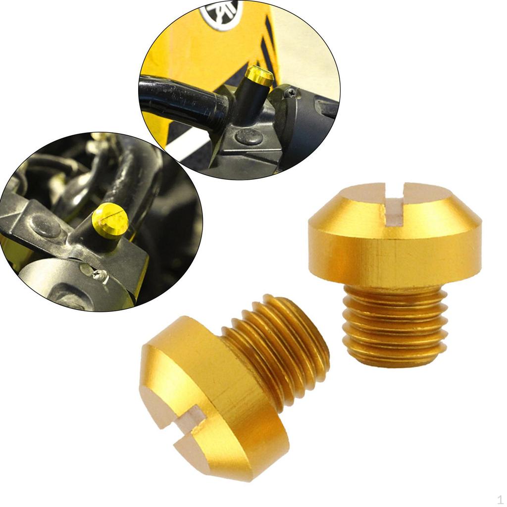 2 .25 Rearview Mirrors Thread Screw Bolts