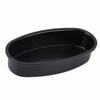 Baking Tool Oval Shape Cake Pan Black Loaf Pans Convenient Bread Pan  For Baking