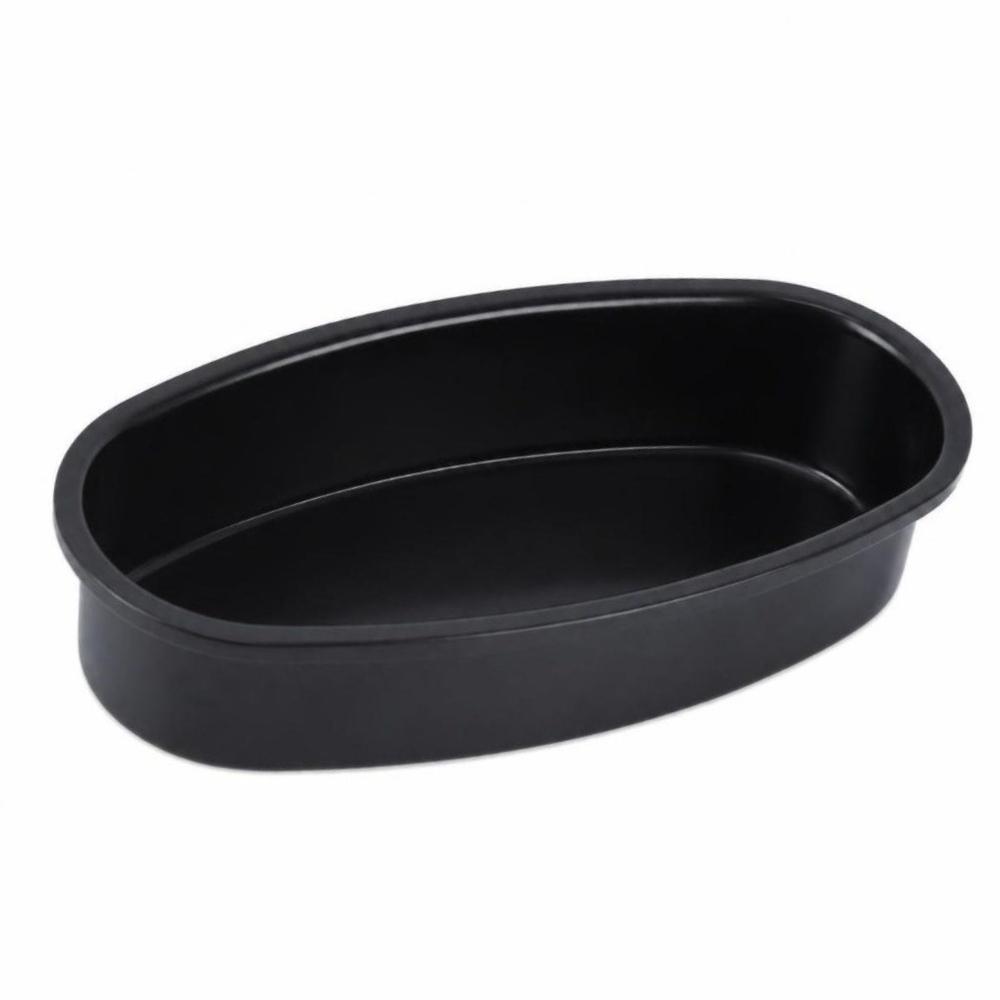Baking Tool Oval Shape Cake Pan Black Loaf Pans Convenient Bread Pan For Baking