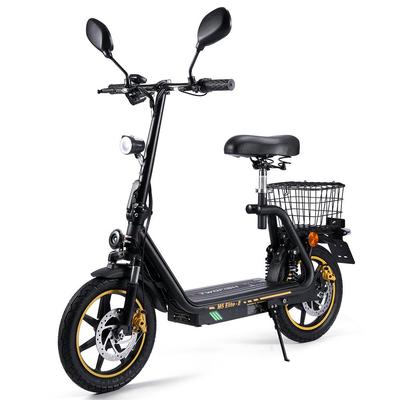 Twofish M5 ELITE-EEC Dospelá Elektrická Kolobežka 500W Motor 48V 13AH Batéria 14 Palcové Odolné Pneumatiky Vysoký Výkon Terénna Jazda E-Kolobežka