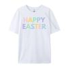 Cute Pastel Happy Easter Graphic T Shirts 100 Cotton ClassicMan Clothes Letter Mens Designer Clothes Classic Christmas Family