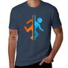 Aperture Laboratories Portal Science T-Shirt Basic Kurzarm Baumwollmischung T-Shirt