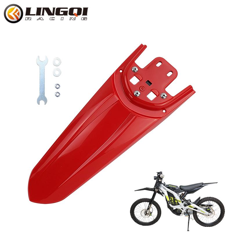 LINGQI RACING Motorcycle Mudguard Wheel Splash Guard Rear Fender For Light Bee LightBee Eride Pro SS 3.0 Electric Bike Modified