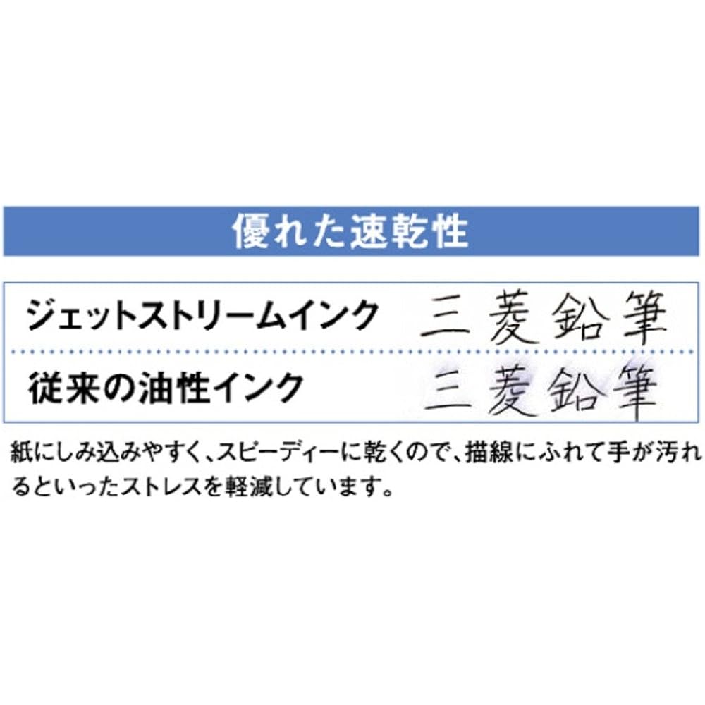 [Mitsubishi Pencil] Jetstream Prime Knock 3 Color Ballpoint Pen SXE3-3000-07 Shaft Color: Navy 0....