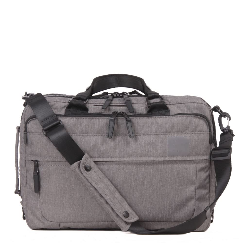 ПИД. Трехсторонний бизнес-рюкзак, Изготовлен из переработанного полиэстера, Модель PAT502, Серый