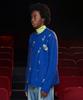 UNALLOYED Distressed Mohair Knit / Blue