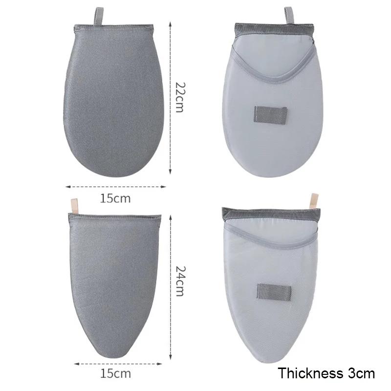 Asse da stiro lavabile Mini guanti antiscottatura Copri pad in ferro Asse da stiro resistente al calore e antimacchia per negozio di abbigliamento