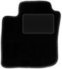 Driver's Mat Black For: Suzuki Grand Vitara XL7 SUV (2002-2005)