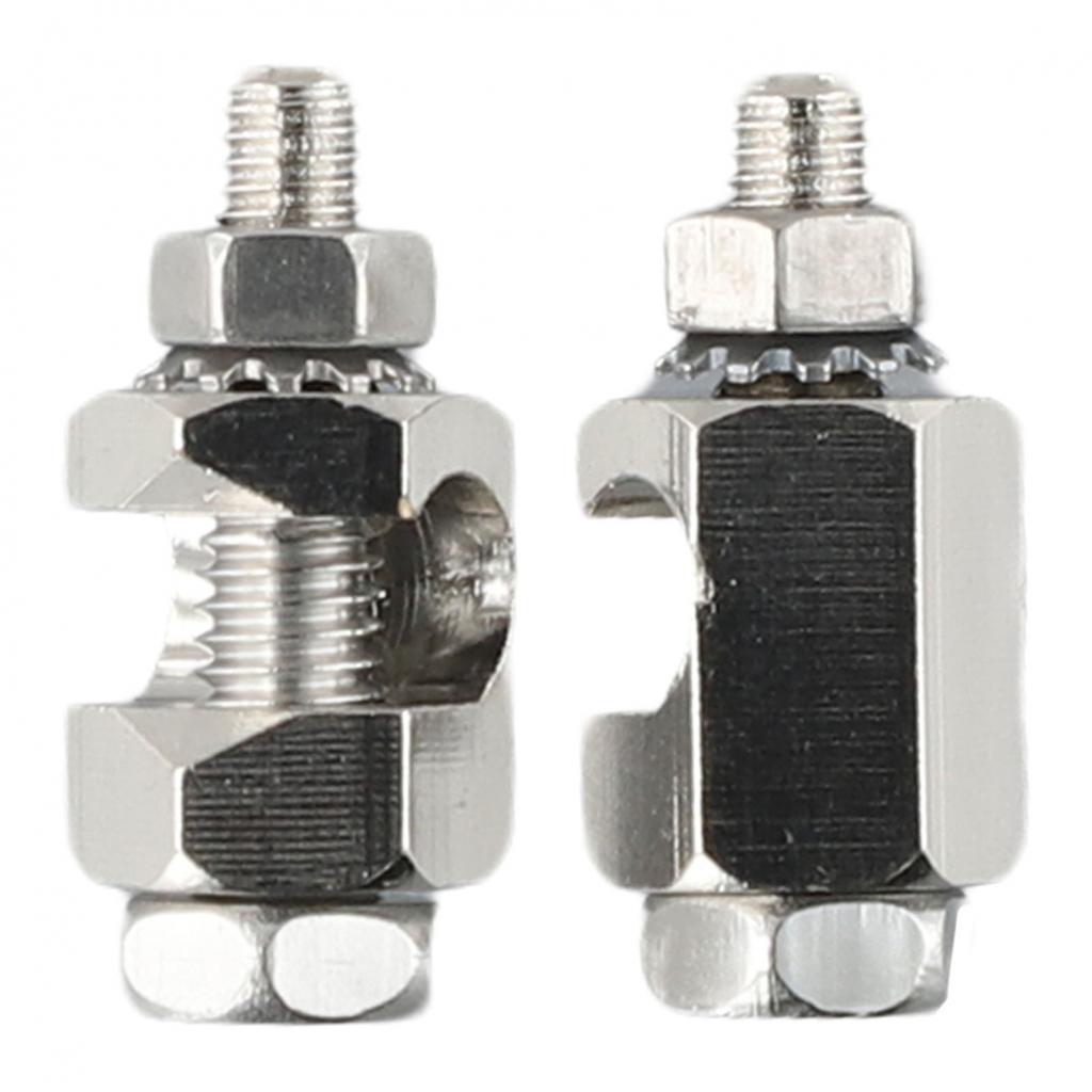 2X Solar Grounding Lug Solar Panel Fasteners Wire Clip Protection Grounding
