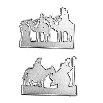 Camel Man Metal Cutting Dies DIY Craft Carbon Steel Embossing Template Stencil Scrapbooking for Card Die Cuts Mold Decor