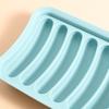 Silicone Sausage Mold Heat Resistant Non-stick Sausage Maker Dishwasher Safe Reusable Baking Tool for Homemade Sausages Donuts Cakes Cookies
