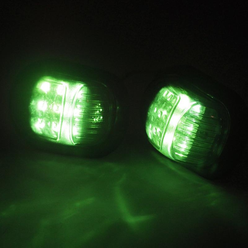 2PCS Motorcycle Turn Signal Light 12V LED Turn Signals Indicators Universal Blinkers Flashers for