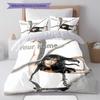 Aitana Custom Name Pattern Bedding,Quilt Set Quilt Cover Pillowcase Home Birthday Gift(1 * duvet cover + 2 * pillowcase, without core)