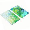 Set of Two Glass Cutting Boards Abstract Triangles 2X30X52 Cm