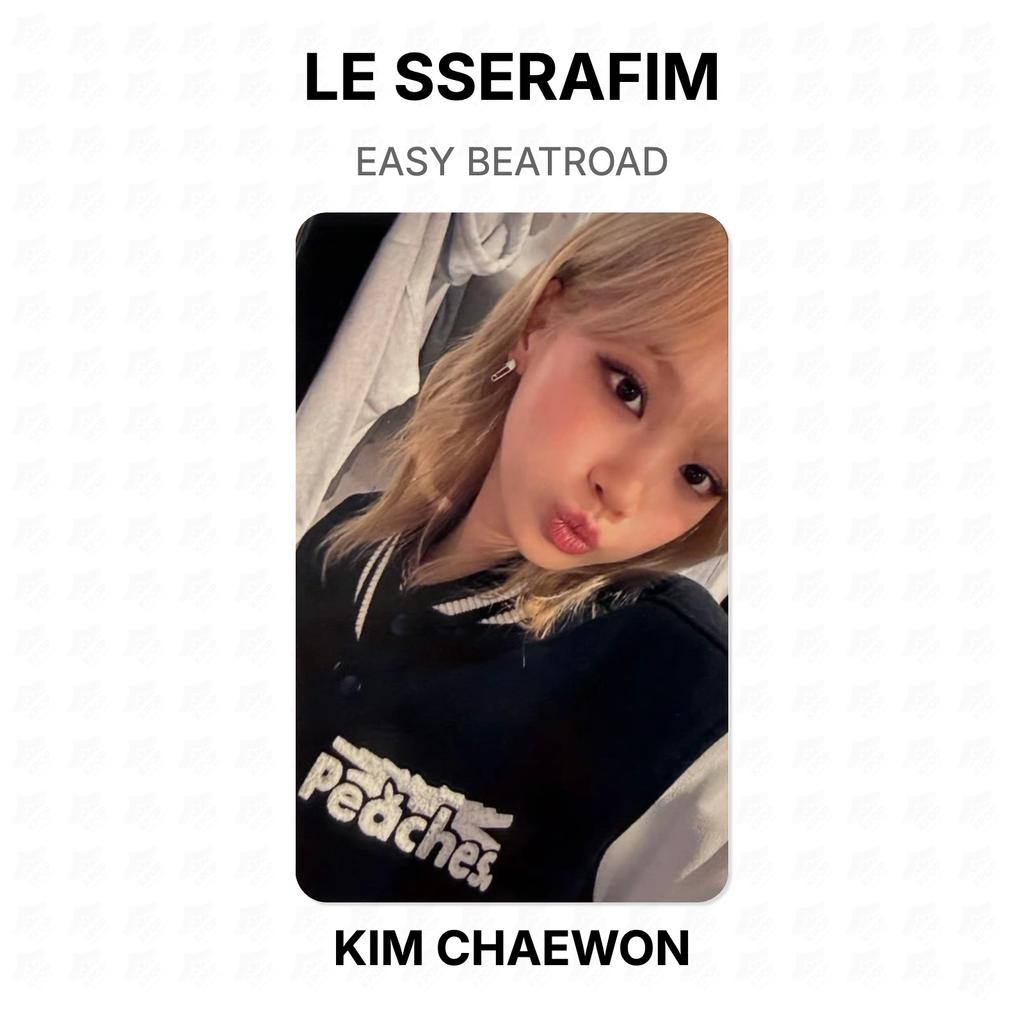 LE SSERAFIM EASY BEATROAD Offizielle Fotokarte