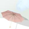 Color Glue Sun Umbrella Female Sunscreen UV Protection Advanced Sense Student Umbrella Dual-purpose Parasol Folding