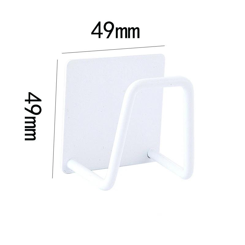 

Kitchen Sponges Rack 1Pcs Punch-free 304 Stainless Steel Sundries Holder Silver/Black/White Drain Drying Rack Bathroom Accessory