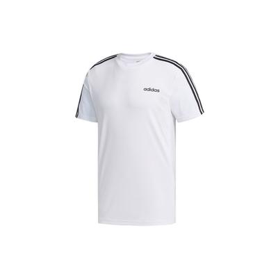 D2M 3 Stripes T-Shirt Ανδρικά Τοπ Λευκό FL0356