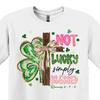 Irish Christian Shamrock Shirt, Not Lucky Simply Blessed