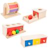 Coin-operated Ball Drawer Permanent Goal Box Children's Early Education Educational Learning Toys Children's 1-3 Years Old Teaching Aids